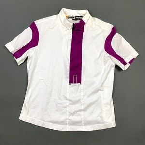 Jamie Sadock Color Block Active Golf Shirt Top